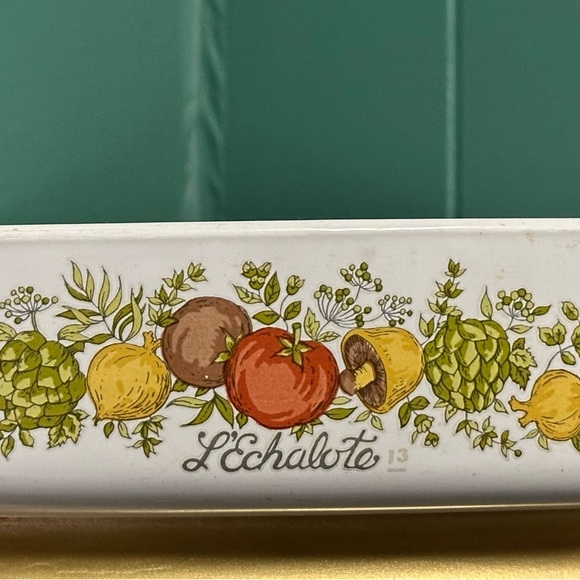 Corning Ware  1 Quart / 1 Liter Spice of Life A-1-B L’Echalote - Picture 5 of 7